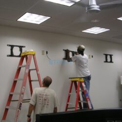 tv installation in command center (1)